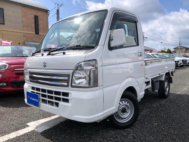 キャリイトラック KCスペシャル /デュアルカメラブレーキサポート 5速マニュアル 社外CDデッキ 切替式4WD 三方開 車線逸脱警報 横滑り防止(27枚目)