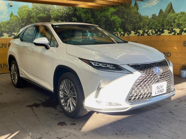 ＲＸ ＲＸ４５０ｈ　バージョンＬ　禁煙車　サンルーフ　１２．３インチメーカーナビ　全周囲カメラ　プリクラッシュセーフティ　レーダークルーズ　ブラインドスポットモニター　全席シートヒーター　メモリー機能付きパワーシート　ＬＥＤヘッド（16枚目）
