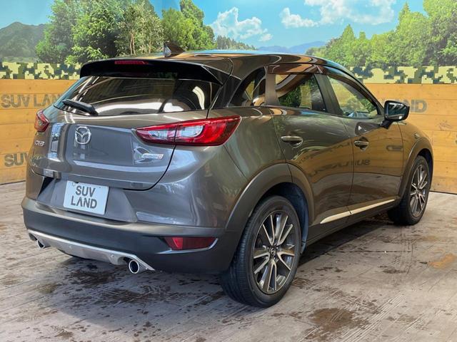ＣＸ－３ ＸＤ　ツーリング　Ｌパッケージ　マツダコネクトナビ　バックカメラ　衝突被害軽減システム　レーダークルーズ　シートヒーター　禁煙車　コーナーセンサー　ＬＥＤヘッド　ビルトインＥＴＣ　オートハイビーム　車線逸脱警報　オートライト（18枚目）