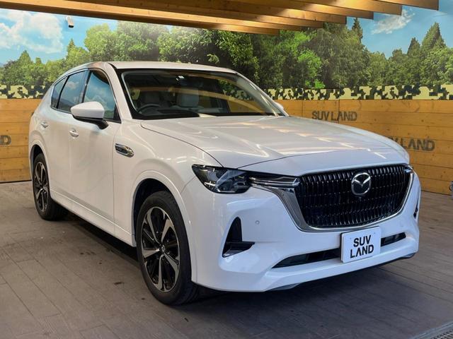 ＣＸ－６０ ＸＤ－ハイブリッド　エクスクルーシブモダン　４ＷＤ　サンルーフ　１２．３型マツダコネクトナビ　全周囲カメラ　ＢＯＳＥサウンド　禁煙車　レーダークルーズ　パワーバックドア　パワーシート　シートベンチレーション　ＬＥＤヘッド　白革シート　ＥＴＣ（17枚目）