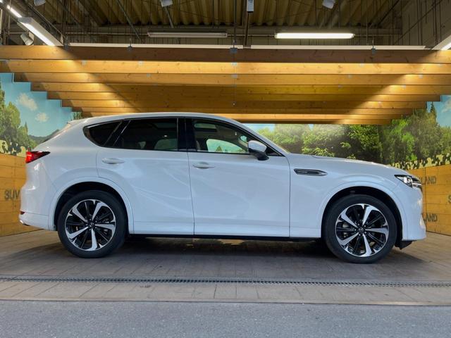 ＣＸ－６０ ＸＤ－ハイブリッド　エクスクルーシブモダン　４ＷＤ　サンルーフ　１２．３型マツダコネクトナビ　全周囲カメラ　ＢＯＳＥサウンド　禁煙車　レーダークルーズ　パワーバックドア　パワーシート　シートベンチレーション　ＬＥＤヘッド　白革シート　ＥＴＣ（52枚目）
