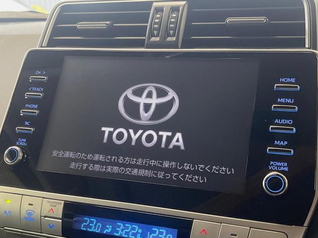 ランドクルーザープラド ＴＸ　Ｌパッケージ　マットブラックエディション　４ＷＤ　サンルーフ　９型ディスプレイオーディオ　全周囲カメラ　レーダークルーズ　パワーシート　シートベンチレーション　ＥＴＣ２．０　禁煙車　ブラインドスポットモニター　クリアランスソナー　ＬＥＤヘッド（4枚目）
