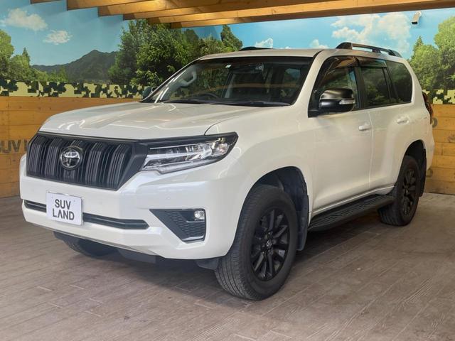 ランドクルーザープラド ＴＸ　Ｌパッケージ　マットブラックエディション　４ＷＤ　サンルーフ　９型ディスプレイオーディオ　全周囲カメラ　レーダークルーズ　パワーシート　シートベンチレーション　ＥＴＣ２．０　禁煙車　ブラインドスポットモニター　クリアランスソナー　ＬＥＤヘッド（50枚目）