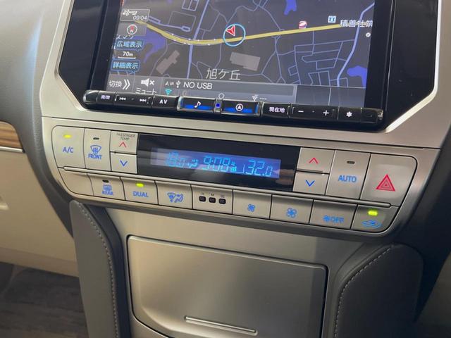 ランドクルーザープラド TX Lパッケージ マットブラックエディション 7人乗り サンルーフ BIG-X9型ナビ バックカメラ セーフティセンス レーダークルーズ フリップダウン ベージュ革シート シートベンチレーション LEDヘッド グレード専用18インチアルミ ETC(47枚目)