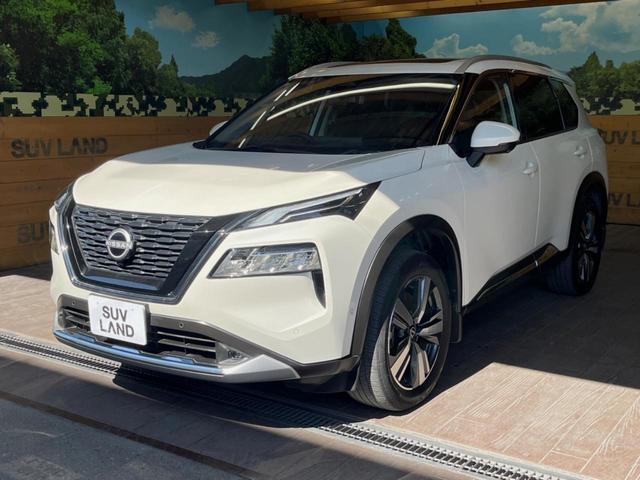エクストレイル G e-4ORCE 禁煙車 サンルーフ ニッサンコネクト12.3型ディスプレイオーディオ 全周囲カメラ プロパイロット ブラインドスポットモニター シートヒーター 純正革巻きステアリング 純正19インチアルミ(55枚目)