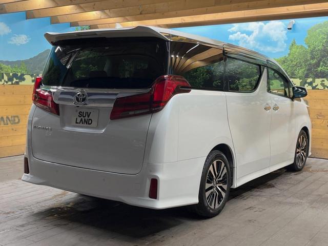 アルファード 2.5S Cパッケージ 禁煙車 純正9型ディスプレイオーディオ バックカメラ 12.8型フリップダウンモニター レーダークルーズコントロール シートベンチレーション 純正ウッドコンビステアリング 純正18インチアルミ(18枚目)