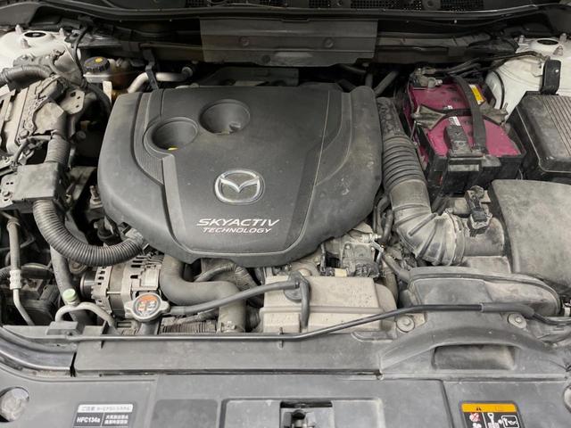 CX-5 XD SDナビ バックカメラ クルーズコントロール 禁煙車 ドラレコ スマートキー HIDヘッド ETC 車線逸脱警報 オートライト デュアルエアコン 純正17インチアルミ(18枚目)