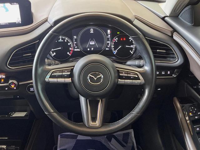 CX-30 20S Lパッケージ 純正8.8型ナビ 禁煙車 全周囲カメラ レーダークルーズ BOSEサウンド パワーバックドア コーナーセンサー 黒革シート 運転席パワーシート スマートキー LEDヘッド 純正18インチアルミ(11枚目)