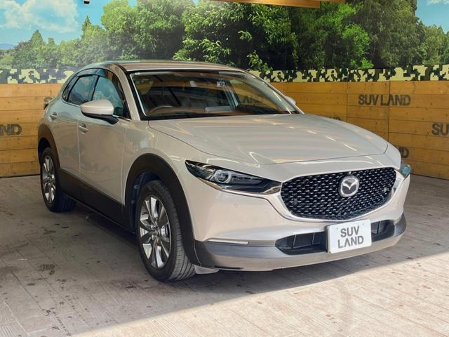 CX-30 20S Lパッケージ 純正8.8型ナビ 禁煙車 全周囲カメラ レーダークルーズ BOSEサウンド パワーバックドア コーナーセンサー 黒革シート 運転席パワーシート スマートキー LEDヘッド 純正18インチアルミ(16枚目)