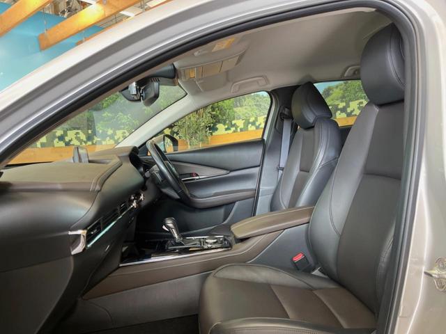 CX-30 20S Lパッケージ 純正8.8型ナビ 禁煙車 全周囲カメラ レーダークルーズ BOSEサウンド パワーバックドア コーナーセンサー 黒革シート 運転席パワーシート スマートキー LEDヘッド 純正18インチアルミ(27枚目)