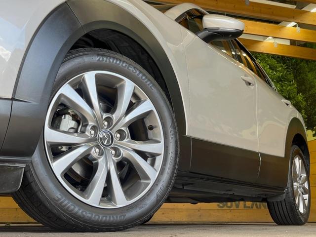 CX-30 20S Lパッケージ 純正8.8型ナビ 禁煙車 全周囲カメラ レーダークルーズ BOSEサウンド パワーバックドア コーナーセンサー 黒革シート 運転席パワーシート スマートキー LEDヘッド 純正18インチアルミ(32枚目)