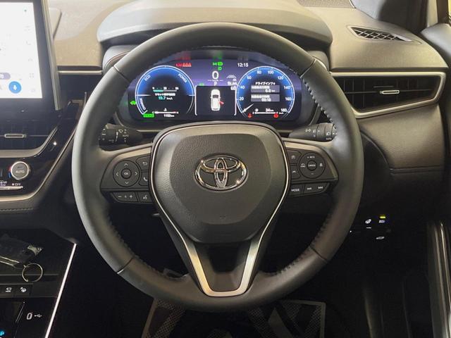 カローラクロス ハイブリッド Z ガラスルーフ 禁煙車 ナビ機能付き純正10.5インチディスプレイオーディオ 全周囲カメラ レーダークルーズ パワーバックドア コーナーセンサー LEDヘッド ブラインドスポットモニター(12枚目)