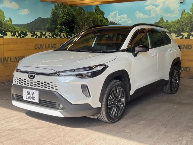 カローラクロス ハイブリッド Z ガラスルーフ 禁煙車 ナビ機能付き純正10.5インチディスプレイオーディオ 全周囲カメラ レーダークルーズ パワーバックドア コーナーセンサー LEDヘッド ブラインドスポットモニター(49枚目)