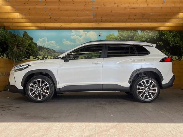 カローラクロス ハイブリッド Z ガラスルーフ 禁煙車 ナビ機能付き純正10.5インチディスプレイオーディオ 全周囲カメラ レーダークルーズ パワーバックドア コーナーセンサー LEDヘッド ブラインドスポットモニター(50枚目)