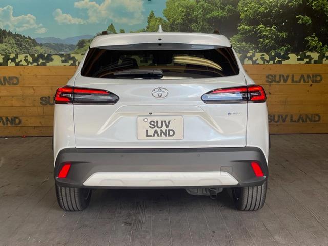 カローラクロス ハイブリッド Z ガラスルーフ 禁煙車 ナビ機能付き純正10.5インチディスプレイオーディオ 全周囲カメラ レーダークルーズ パワーバックドア コーナーセンサー LEDヘッド ブラインドスポットモニター(52枚目)