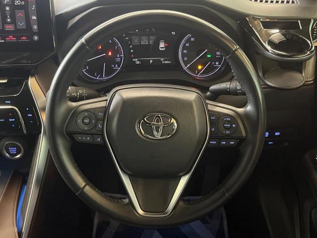 ハリアー Z 禁煙車 モデリスタエアロ 12.3インチメーカーナビ 全周囲カメラ レーダークルーズ JBLサウンドシステム ブラインドスポットモニタ 純正革巻きステアリング 純正19インチアルミ LEDヘッド(11枚目)