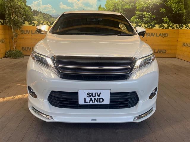 ハリアー プレミアム サンルーフ モデリスタフルエアロ BIG-X9インチナビ バックカメラ 禁煙車 電動リアゲート パワーシート スマートキー LEDヘッド ビルトインETC クルーズコントロール 18インチアルミ(14枚目)