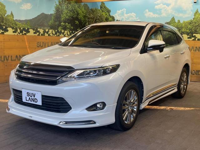 ハリアー プレミアム サンルーフ モデリスタフルエアロ BIG-X9インチナビ バックカメラ 禁煙車 電動リアゲート パワーシート スマートキー LEDヘッド ビルトインETC クルーズコントロール 18インチアルミ(51枚目)