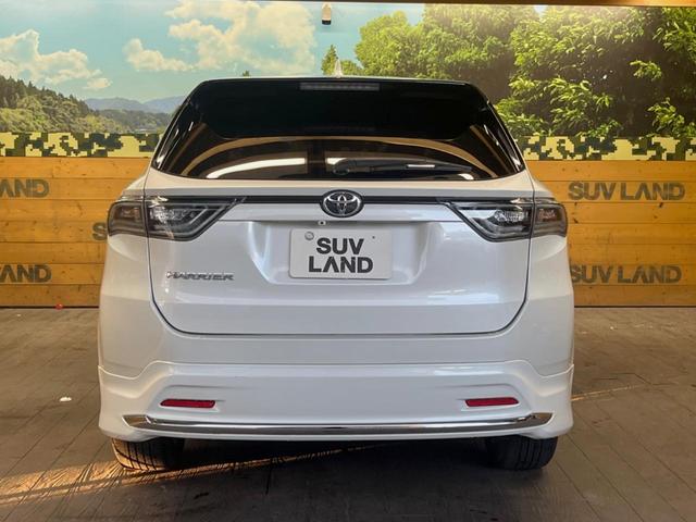 ハリアー プレミアム サンルーフ モデリスタフルエアロ BIG-X9インチナビ バックカメラ 禁煙車 電動リアゲート パワーシート スマートキー LEDヘッド ビルトインETC クルーズコントロール 18インチアルミ(54枚目)