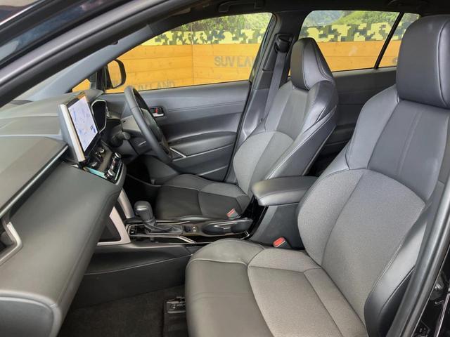 カローラクロス ハイブリッド Z ガラスルーフ 10.5インチディスプレイオーディオ 全周囲カメラ レーダークルーズ 禁煙車 ブラインドスポットモニター パワーバックドア パワーシート シートヒーター ETC クリアランスソナー(46枚目)