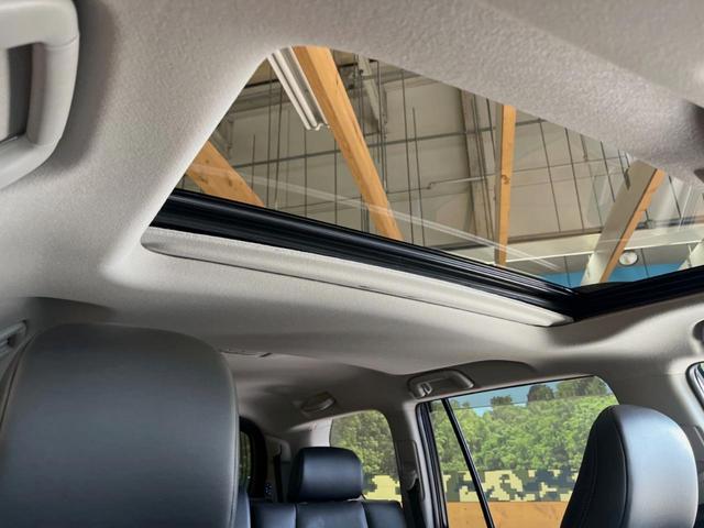 ランドクルーザープラド TX Lパッケージ 4WD 7人乗り サンルーフ モデリスタエアロ 純正9インチSDナビ バックカメラ 衝突被害軽減システム レーダークルーズ 禁煙車 黒革シート シートベンチレーション 電動格納サードシート ETC(33枚目)