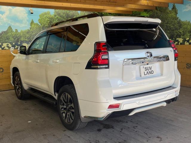 ランドクルーザープラド TX Lパッケージ 4WD 7人乗り サンルーフ モデリスタエアロ 純正9インチSDナビ バックカメラ 衝突被害軽減システム レーダークルーズ 禁煙車 黒革シート シートベンチレーション 電動格納サードシート ETC(56枚目)