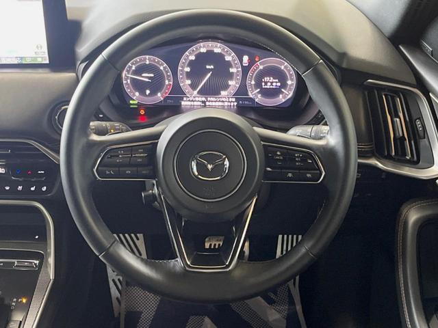 CX-60 XD-ハイブリッド エクスクルーシブスポーツ 4WD 12.3インチマツダコネクトナビ 全周囲カメラ レーダークルーズ メモリーシート パワーバックドア シートベンチレーション LEDヘッド ETC 100V電源 クリアランスソナー(12枚目)