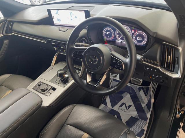 CX-60 XD-ハイブリッド エクスクルーシブスポーツ 4WD 12.3インチマツダコネクトナビ 全周囲カメラ レーダークルーズ メモリーシート パワーバックドア シートベンチレーション LEDヘッド ETC 100V電源 クリアランスソナー(35枚目)