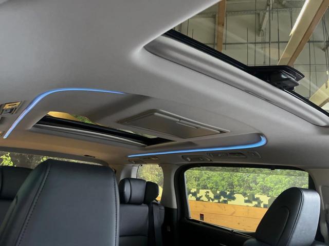 アルファード 2.5S Cパッケージ 純正9型ディスプレイオーディオ 禁煙車 サンルーフ モデリスタエアロ フリップダウンモニター ブラインドスポットモニター デジタルインナーミラー シートベンチレーション 三眼LEDヘッド(43枚目)