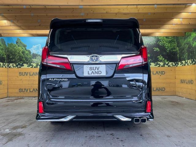 アルファード 2.5S Cパッケージ 純正9型ディスプレイオーディオ 禁煙車 サンルーフ モデリスタエアロ フリップダウンモニター ブラインドスポットモニター デジタルインナーミラー シートベンチレーション 三眼LEDヘッド(60枚目)