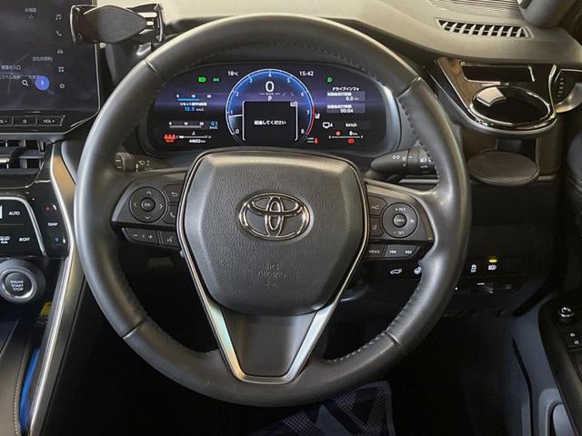 ハリアー Z レザーパッケージ 禁煙車 モデリスタエアロ 純正12.3インチディスプレイオーディオ 全周囲カメラ JBLサウンドシステム レーダークルーズコントロール ETC 純正革巻きステアリング 純正19インチアルミ(12枚目)