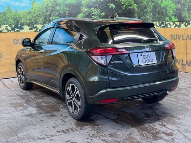 ヴェゼル ハイブリッドＺ・ホンダセンシング　禁煙車　純正ＳＤナビ　バックカメラ　ホンダセンシング　レーダークルーズコントロール　シートヒーター　ハーフレザーシート　トノボード　純正革巻きステアリング　１７インチ純正アルミ　デュアルオートエアコン（52枚目）