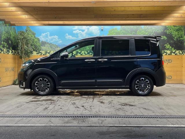 フリード e:HEVクロスター 6人乗り 禁煙車 純正11.4インチナビ バックカメラ 両側電動スライドドア シートヒーター ホンダセンシング アルミルーフレール LEDヘッドライト オートハイビーム ブラインドスポット ETC(49枚目)