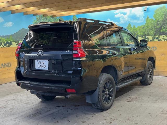ランドクルーザープラド ＴＸ　Ｌパッケージ　マットブラックエディション　禁煙車　サンルーフ　ディーゼル　純正９型ディスプレイオーディオ　全周囲カメラ　レーダークルーズコントロール　シートベンチレーション　パワーシート　ＬＥＤヘッド　ＥＴＣ　セーフティセンス　黒革シート（17枚目）