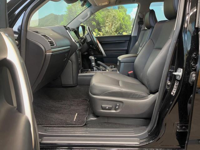 ランドクルーザープラド ＴＸ　Ｌパッケージ　マットブラックエディション　禁煙車　サンルーフ　ディーゼル　純正９型ディスプレイオーディオ　全周囲カメラ　レーダークルーズコントロール　シートベンチレーション　パワーシート　ＬＥＤヘッド　ＥＴＣ　セーフティセンス　黒革シート（26枚目）