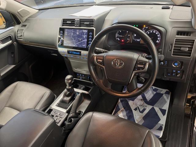 ランドクルーザープラド ＴＸ　Ｌパッケージ　マットブラックエディション　禁煙車　サンルーフ　ディーゼル　純正９型ディスプレイオーディオ　全周囲カメラ　レーダークルーズコントロール　シートベンチレーション　パワーシート　ＬＥＤヘッド　ＥＴＣ　セーフティセンス　黒革シート（32枚目）