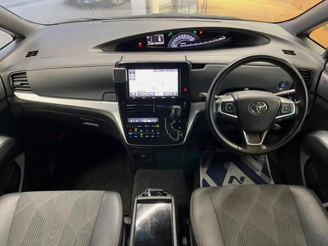 エスティマ アエラス　プレミアム　モデリスタエアロ　純正９インチナビ　バックカメラ　セーフティセンス　クルーズコントロール　フリップダウン　両側パワスラ　パワーシート　ハーフレザーシート　ＬＥＤヘッド　純正１８インチアルミ　ＥＴＣ（2枚目）