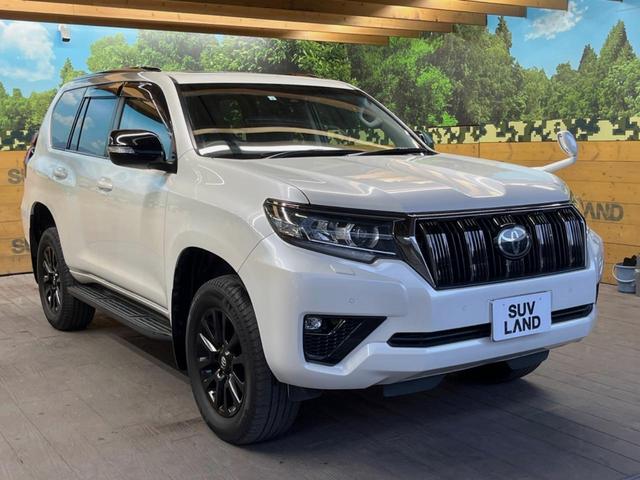 ランドクルーザープラド TX Lパッケージ・ブラックエディション ディーゼル 禁煙車 ムーンルーフ 9インチナビ バックカメラ セーフティーセンス デジタルインナーミラー パワーシート ブラック革シート 18インチ純正ブラック塗装アルミ シートベンチレーション(17枚目)