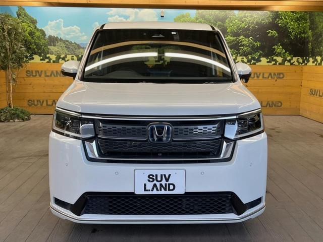 ステップワゴン ｅ：ＨＥＶスパーダ　プレミアムライン　禁煙車　１１．４インチナビ　全周囲カメラ　パワーバックドア　ホンダセンシング　ハーフレザーシート　両側電動スライドドア　シートヒーター　デュアルオートエアコン　オートブレーキホールド　１７インチアルミ（14枚目）