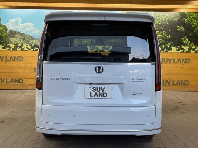 ステップワゴン ｅ：ＨＥＶスパーダ　プレミアムライン　禁煙車　１１．４インチナビ　全周囲カメラ　パワーバックドア　ホンダセンシング　ハーフレザーシート　両側電動スライドドア　シートヒーター　デュアルオートエアコン　オートブレーキホールド　１７インチアルミ（53枚目）