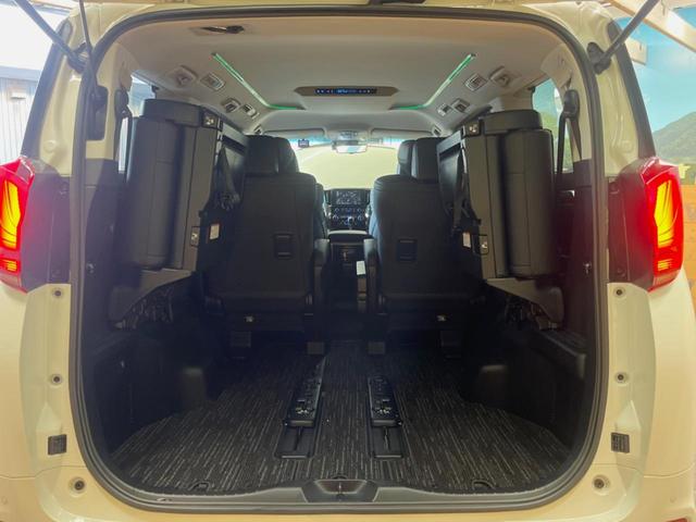 アルファード 2.5S Cパッケージ 9インチディスプレイオーディオ バックカメラ セーフティセンス レーダークルーズ デジタルインナーミラー 両側パワスラ 合皮シート グレード専用18インチアルミ シーケンシャルターンランプ ETC(10枚目)