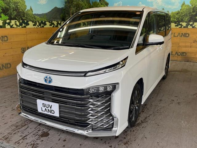 ヴォクシー ハイブリッドS-Z 禁煙車 10.5インチディスプレイオーディオ 全周囲カメラ セーフティーセンス シートヒーター ハーフレザーシート 両側電動スライドドア 純正17インチアルミ パワーバックドア 三眼LEDヘッド(48枚目)