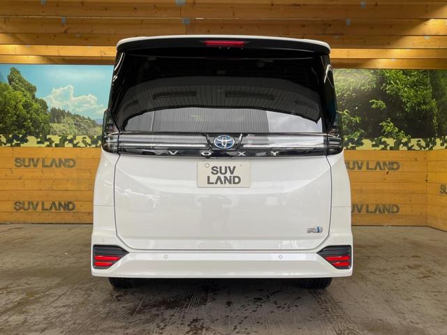 ヴォクシー ハイブリッドS-Z 禁煙車 10.5インチディスプレイオーディオ 全周囲カメラ セーフティーセンス シートヒーター ハーフレザーシート 両側電動スライドドア 純正17インチアルミ パワーバックドア 三眼LEDヘッド(51枚目)