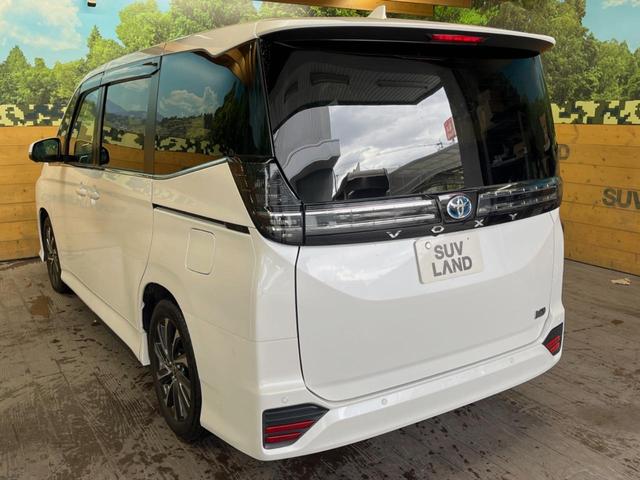 ヴォクシー ハイブリッドS-Z 禁煙車 10.5インチディスプレイオーディオ 全周囲カメラ セーフティーセンス シートヒーター ハーフレザーシート 両側電動スライドドア 純正17インチアルミ パワーバックドア 三眼LEDヘッド(52枚目)