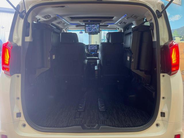 アルファード 2.5S Cパッケージ 後期モデル 禁煙車 モデリスタエアロ サンルーフ BIG-X11インチナビ フリップダウン 両側電動ドア パワーバックドア シートベンチレーション 三眼LEDヘッド セーフティセンス レーダークルーズ(13枚目)