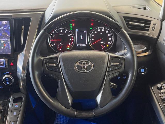 アルファード 2.5S Cパッケージ 後期モデル 禁煙車 モデリスタエアロ サンルーフ BIG-X11インチナビ フリップダウン 両側電動ドア パワーバックドア シートベンチレーション 三眼LEDヘッド セーフティセンス レーダークルーズ(14枚目)