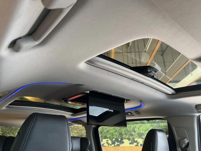 アルファード 2.5S Cパッケージ 後期モデル 禁煙車 モデリスタエアロ サンルーフ BIG-X11インチナビ フリップダウン 両側電動ドア パワーバックドア シートベンチレーション 三眼LEDヘッド セーフティセンス レーダークルーズ(36枚目)
