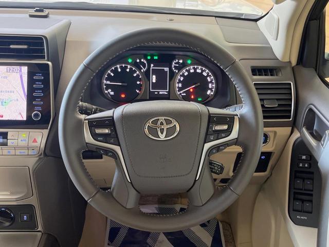 ランドクルーザープラド TX Lパッケージ 4WD サンルーフ セーフティセンス 純正9インチディスプレイオーディオ 全周囲カメラ レーダークルーズ 禁煙車 シートベンチレーション パワーシート ブラインドスポットモニター ルーフレール ETC(11枚目)