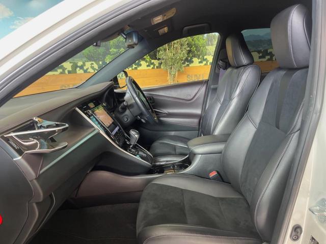 ハリアー プレミアム アドバンスドパッケージ スタイルモーヴ 純正エアロ 8インチメーカーナビ 全周囲カメラ プリクラッシュセーフティ レーダークルーズ JBLサウンド メモリー機能付パワーシート シートヒーター パワーバックドア LEDヘッド 18インチアルミ(21枚目)