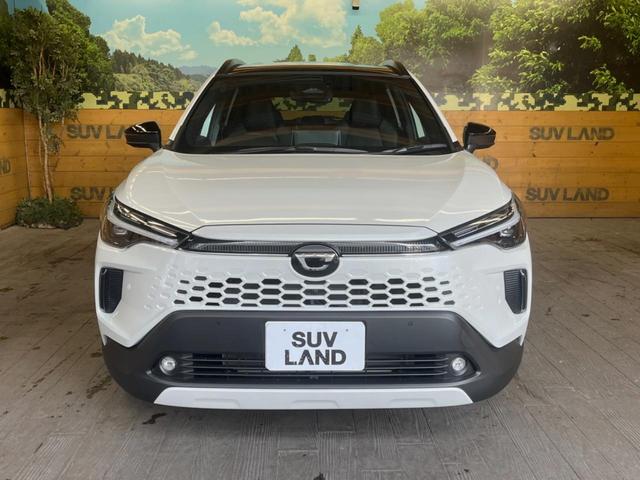 カローラクロス ハイブリッド Z 登録済未使用車 ガラスルーフ 10.5型ディスプレイオーディオ 全周囲カメラ レーダークルーズ ブラインドスポットモニター パワーバックドア シートベンチレーション ETC パワーシート LEDヘッド(15枚目)